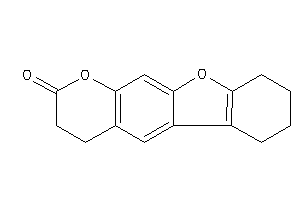 3,4,6,7,8,9-hexahydrobenzofuro[3,2-g]chromen-2-one