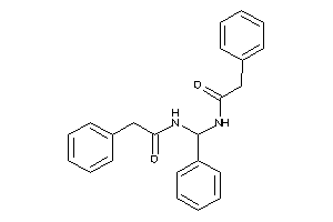 2-phenyl-N-[phenyl-[(2-phenylacetyl)amino]methyl]acetamide