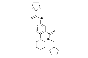 Image of N-[4-piperidino-3-(tetrahydrofurfurylcarbamoyl)phenyl]-2-furamide