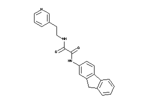 Image of N'-(9H-fluoren-2-yl)-N-[2-(3-pyridyl)ethyl]oxamide