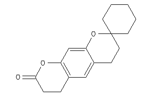 Image of Spiro[3,4,6,7-tetrahydropyrano[3,2-g]chromene-2,1'-cyclohexane]-8-one