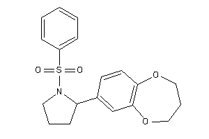 1-besyl-2-(3,4-dihydro-2H-1,5-benzodioxepin-7-yl)pyrrolidine