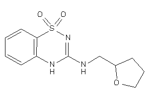 (1,1-diketo-4H-benzo[e][1,2,4]thiadiazin-3-yl)-(tetrahydrofurfuryl)amine