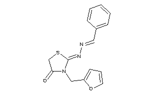 2-(benzalhydrazono)-3-(2-furfuryl)thiazolidin-4-one