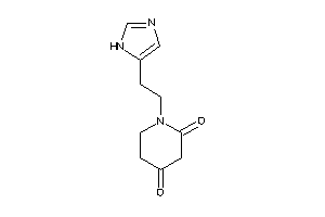 1-[2-(1H-imidazol-5-yl)ethyl]piperidine-2,4-quinone