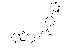 3-pyrimido[1,2-b]indazol-3-yl-1-[4-(2-pyrimidyl)piperazino]propan-1-one