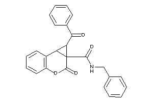 Image of 1-benzoyl-N-benzyl-2-keto-1,7b-dihydrocyclopropa[c]chromene-1a-carboxamide