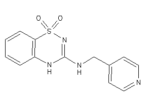 (1,1-diketo-4H-benzo[e][1,2,4]thiadiazin-3-yl)-(4-pyridylmethyl)amine