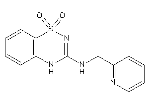 (1,1-diketo-4H-benzo[e][1,2,4]thiadiazin-3-yl)-(2-pyridylmethyl)amine