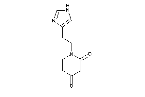 1-[2-(1H-imidazol-4-yl)ethyl]piperidine-2,4-quinone