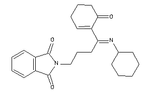 2-[4-cyclohexylimino-4-(6-ketocyclohexen-1-yl)butyl]isoindoline-1,3-quinone