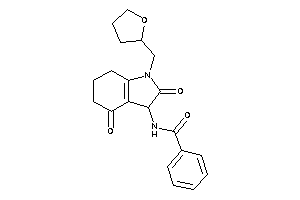 Image of N-[2,4-diketo-1-(tetrahydrofurfuryl)-3,5,6,7-tetrahydroindol-3-yl]benzamide