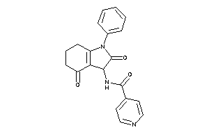 N-(2,4-diketo-1-phenyl-3,5,6,7-tetrahydroindol-3-yl)isonicotinamide
