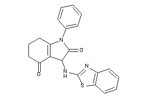 3-(1,3-benzothiazol-2-ylamino)-1-phenyl-3,5,6,7-tetrahydroindole-2,4-quinone