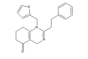 Image of 1-(2-furfuryl)-2-phenethyl-4,6,7,8-tetrahydroquinazolin-5-one