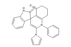 1-phenyl-2-pyrrol-1-yl-spiro[7,8-dihydro-6H-quinoline-4,3'-indoline]-2',5-quinone