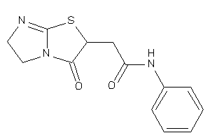 Image of 2-(3-keto-5,6-dihydroimidazo[2,1-b]thiazol-2-yl)-N-phenyl-acetamide