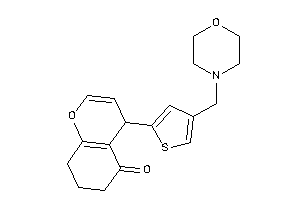 4-[4-(morpholinomethyl)-2-thienyl]-4,6,7,8-tetrahydrochromen-5-one