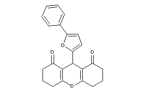 9-(5-phenyl-2-furyl)-3,4,5,6,7,9-hexahydro-2H-xanthene-1,8-quinone