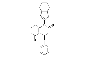 4-phenyl-1-(4,5,6,7-tetrahydrobenzothiophen-2-yl)-4,6,7,8-tetrahydro-3H-quinoline-2,5-quinone