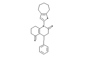 Image of 4-phenyl-1-(5,6,7,8-tetrahydro-4H-cyclohepta[b]thiophen-2-yl)-4,6,7,8-tetrahydro-3H-quinoline-2,5-quinone