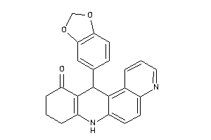 12-(1,3-benzodioxol-5-yl)-8,9,10,12-tetrahydro-7H-benzo[b][4,7]phenanthrolin-11-one