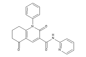 Image of 2,5-diketo-1-phenyl-N-(2-pyridyl)-7,8-dihydro-6H-quinoline-3-carboxamide