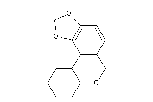 7a,8,9,10,11,11a-hexahydro-6H-[1,3]benzodioxolo[5,4-c]chromene