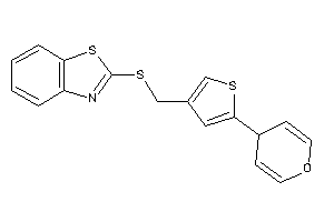 Image of 2-[[5-(4H-pyran-4-yl)-3-thienyl]methylthio]-1,3-benzothiazole