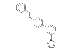 1-[4-(4-benzoxyphenyl)-4H-pyran-2-yl]pyrrole