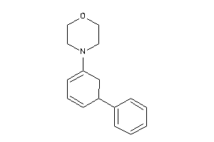 4-(5-phenylcyclohexa-1,3-dien-1-yl)morpholine