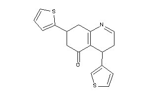 7-(2-thienyl)-4-(3-thienyl)-4,6,7,8-tetrahydro-3H-quinolin-5-one