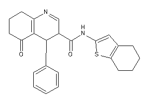 Image of 5-keto-4-phenyl-N-(4,5,6,7-tetrahydrobenzothiophen-2-yl)-4,6,7,8-tetrahydro-3H-quinoline-3-carboxamide
