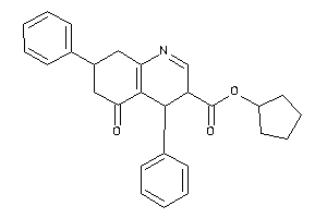 5-keto-4,7-diphenyl-4,6,7,8-tetrahydro-3H-quinoline-3-carboxylic Acid Cyclopentyl Ester