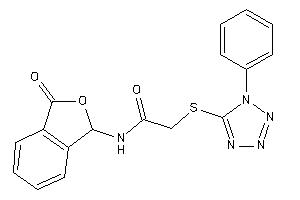Image of 2-[(1-phenyltetrazol-5-yl)thio]-N-phthalidyl-acetamide