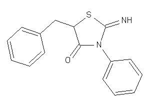 Image of 5-benzyl-2-imino-3-phenyl-thiazolidin-4-one