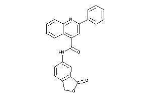 N-(3-ketophthalan-5-yl)-2-phenyl-cinchoninamide