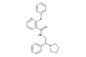 Image of N-(2-phenyl-2-pyrrolidino-ethyl)-2-(phenylthio)nicotinamide