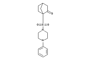 Image of 1-[(4-phenylpiperazino)sulfonylmethyl]norbornan-2-one