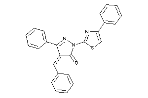 4-benzal-5-phenyl-2-(4-phenylthiazol-2-yl)-2-pyrazolin-3-one