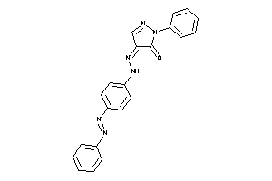 Image of 2-phenyl-4-[(4-phenylazophenyl)hydrazono]-2-pyrazolin-3-one