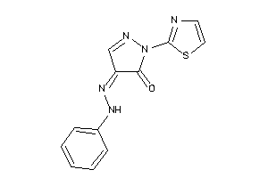 4-(phenylhydrazono)-2-thiazol-2-yl-2-pyrazolin-3-one