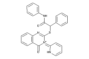 2-[[4-keto-3-(1H-pyridin-2-ylidene)quinazolin-3-ium-2-yl]thio]-N,2-diphenyl-acetamide