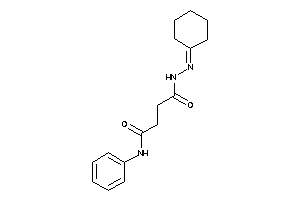 N-(cyclohexylideneamino)-N'-phenyl-succinamide