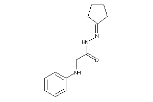 2-anilino-N-(cyclopentylideneamino)acetamide