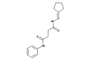 N-(cyclopentylideneamino)-N'-phenyl-succinamide