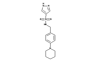 N-(4-piperidinobenzyl)-1H-pyrazole-4-sulfonamide