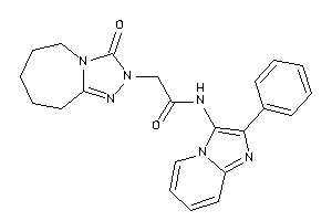 Image of 2-(3-keto-6,7,8,9-tetrahydro-5H-[1,2,4]triazolo[4,3-a]azepin-2-yl)-N-(2-phenylimidazo[1,2-a]pyridin-3-yl)acetamide