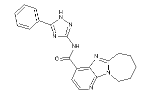 N-(5-phenyl-1H-1,2,4-triazol-3-yl)BLAHcarboxamide