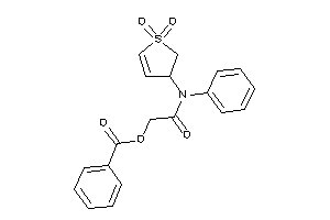 Benzoic Acid [2-(N-(1,1-diketo-2,3-dihydrothiophen-3-yl)anilino)-2-keto-ethyl] Ester